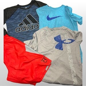 BUNDLE- Boys Dry-Fit Athletic Bundle (L/XL) – Nike, Under Armour & Adidas